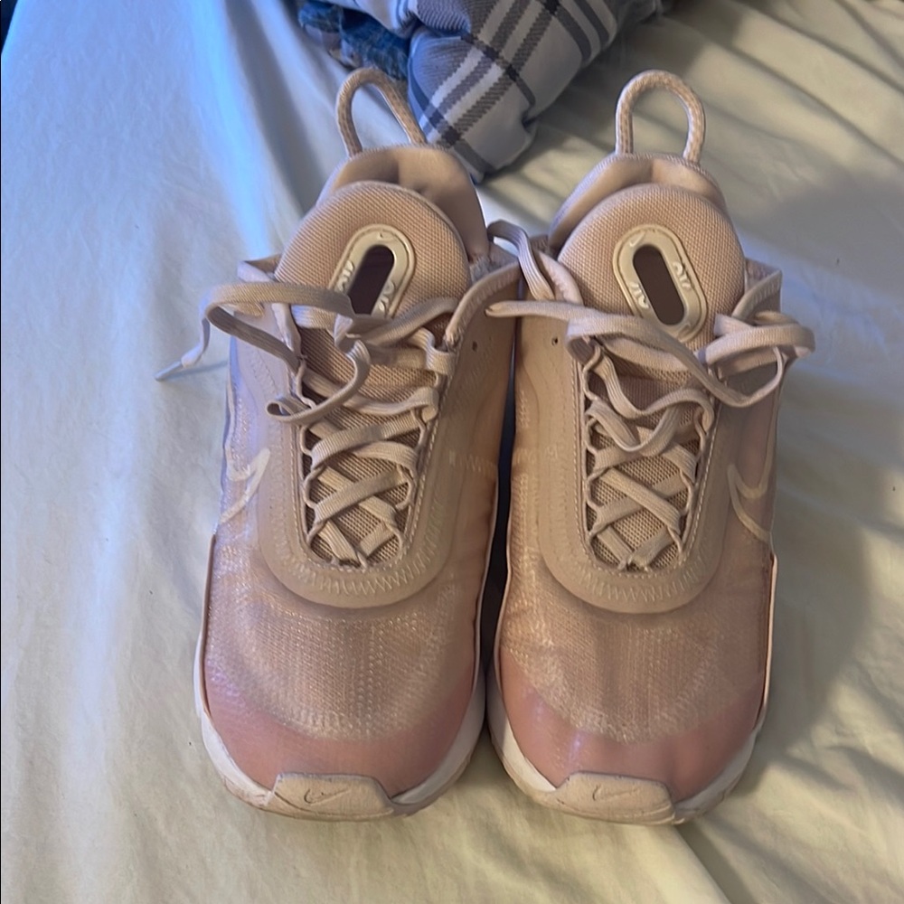 Pink Lace-Up Sneakers with Soft Soles